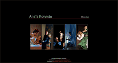 Desktop Screenshot of anaiskoivisto.com
